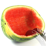 Latest 3-in-1 Watermelon Slicer, Corer & Serving Tongs