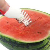 Latest 3-in-1 Watermelon Slicer, Corer & Serving Tongs