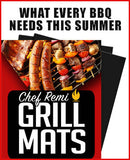BBQ Grill Mat (set of 3)