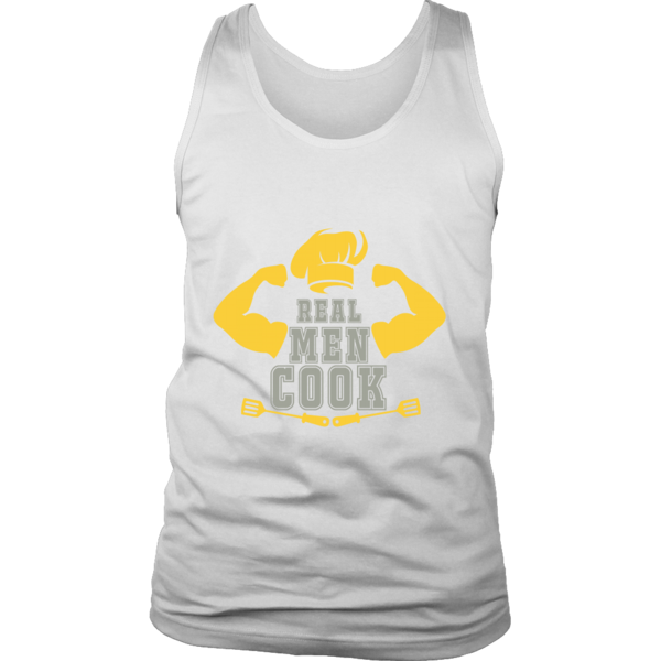 Mens Tank Top - Real Men Cook