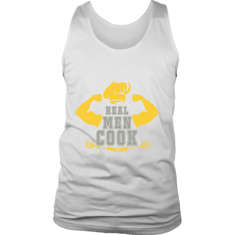 Mens Tank Top - Real Men Cook