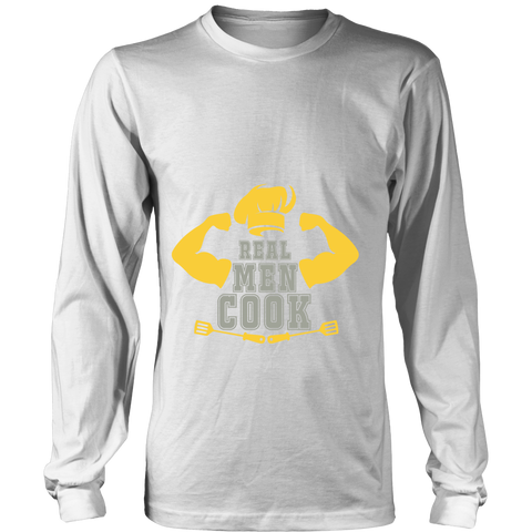 Long Sleeve Tee - Real Men Cook