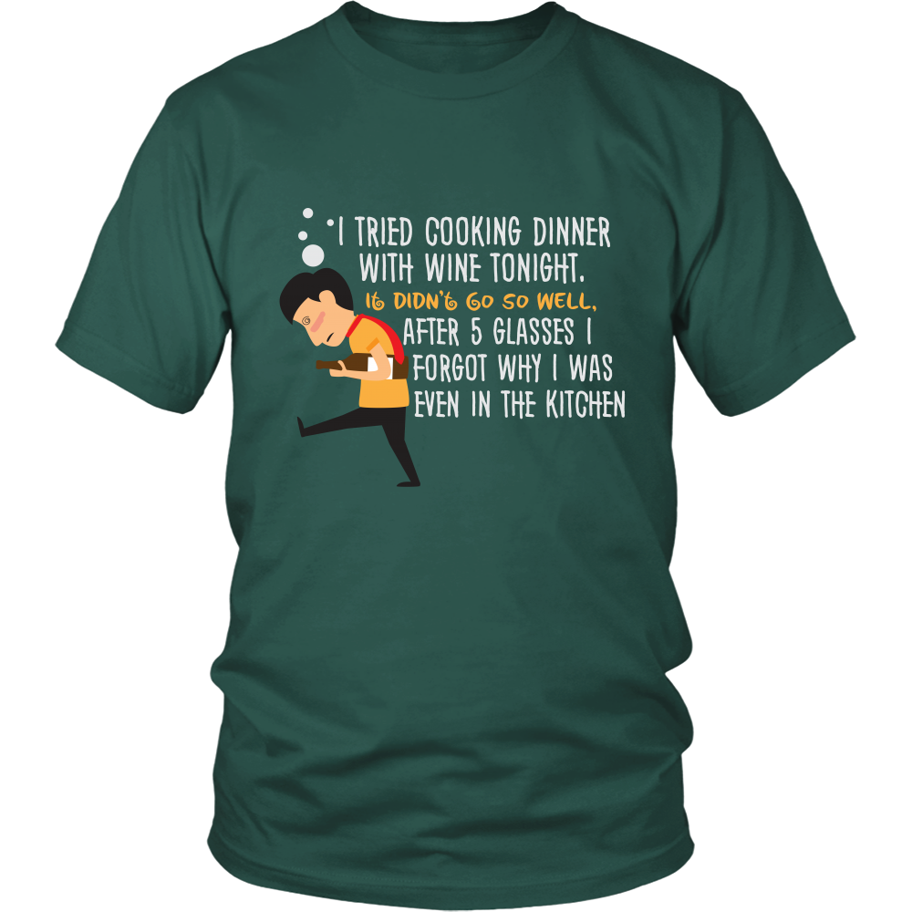 Classic Unisex Tee - Cooking with Wine