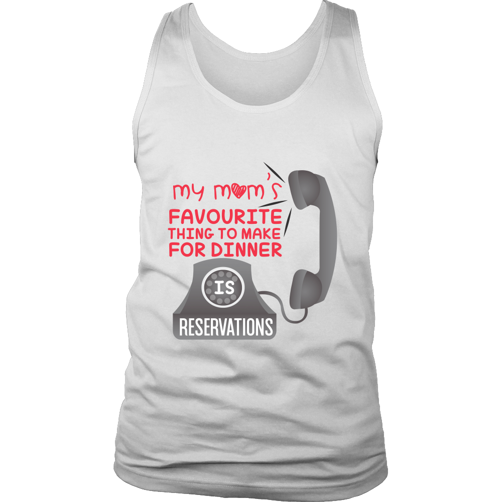 Mens Tank Top - My Mom's Favourite Thing