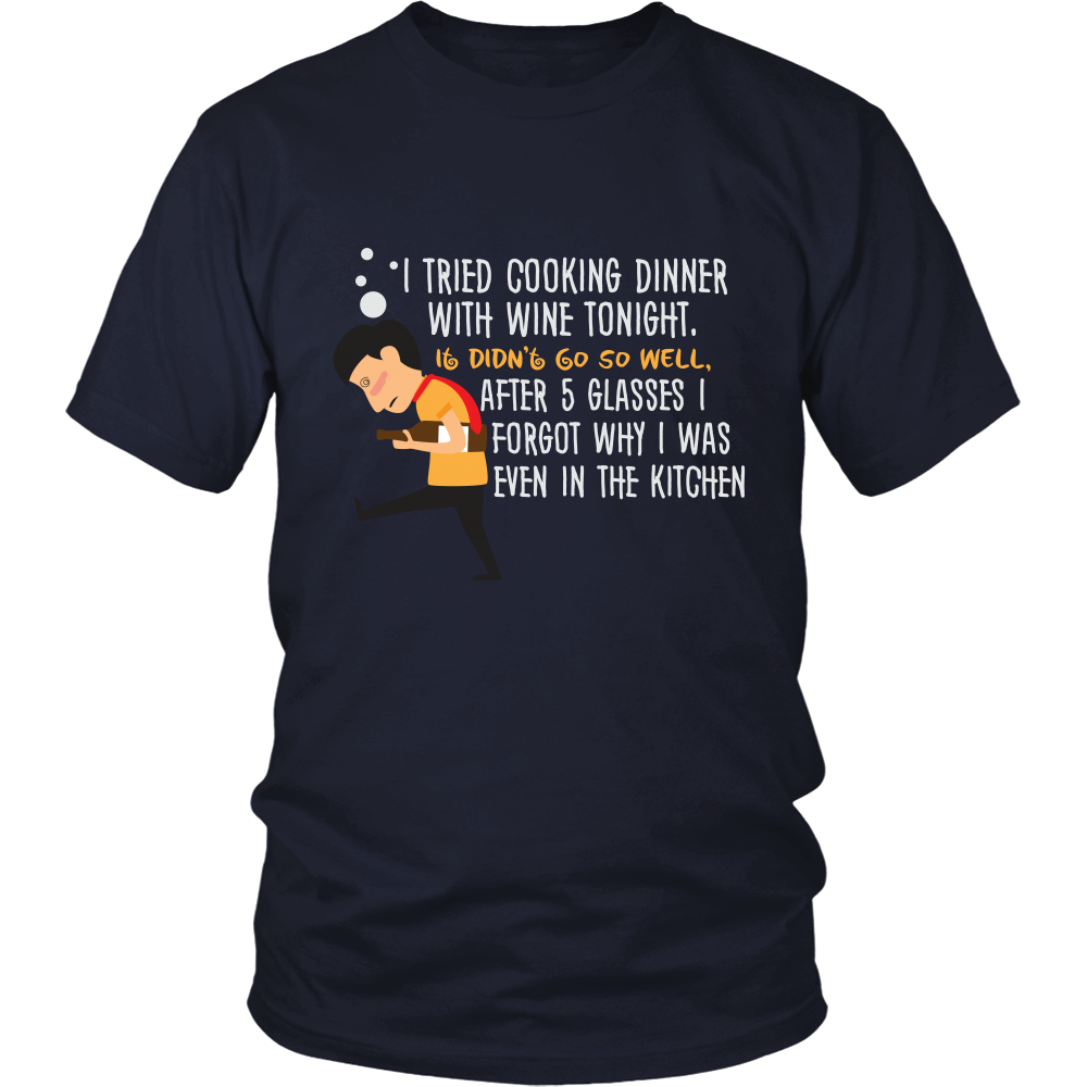 Classic Unisex Tee - Cooking with Wine