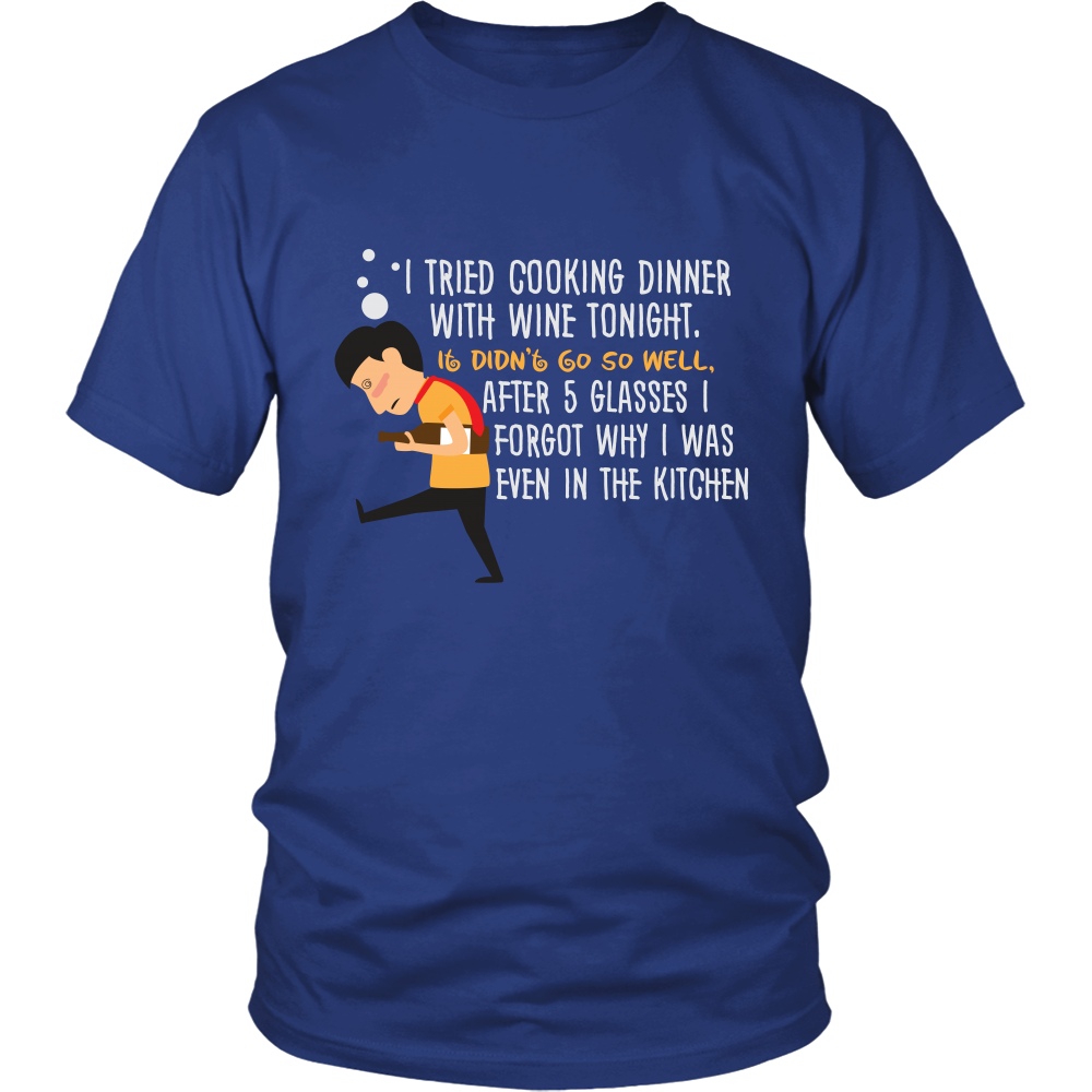 Classic Unisex Tee - Cooking with Wine