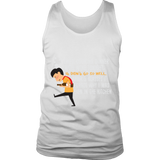 Mens Tank Top - Cooking with Wine